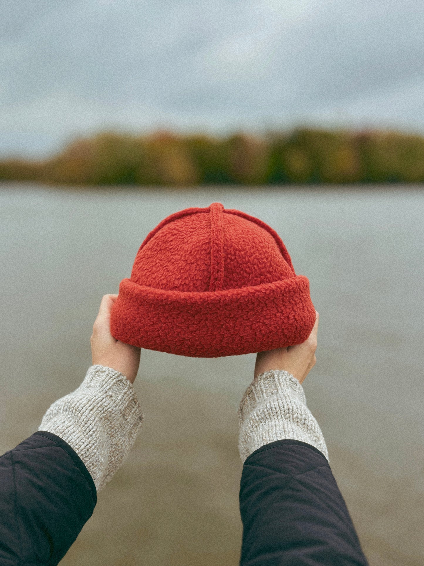 Tuque en Sherpa POLARTEC® - Cayenne