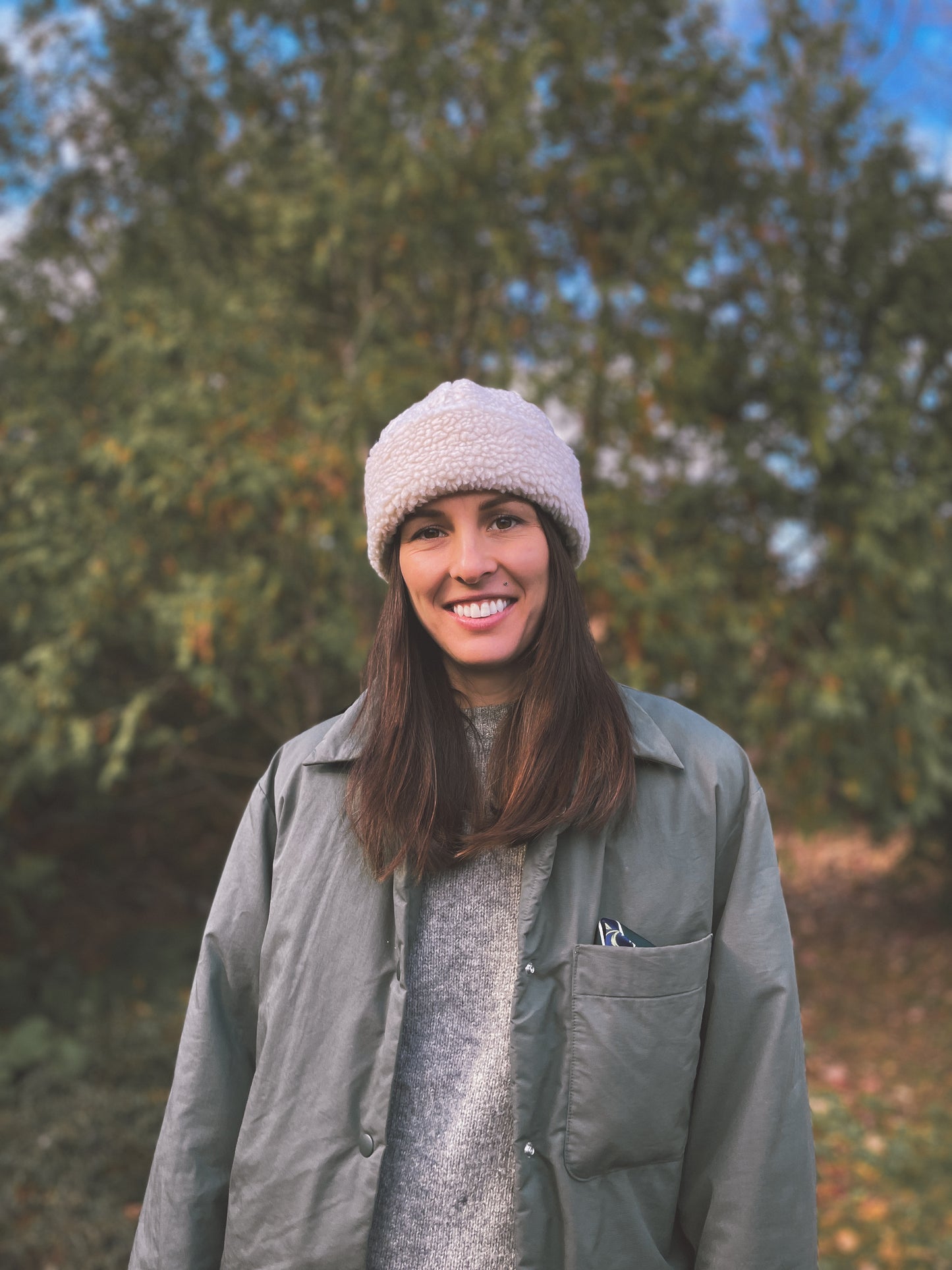 Tuque en Sherpa -  Blé