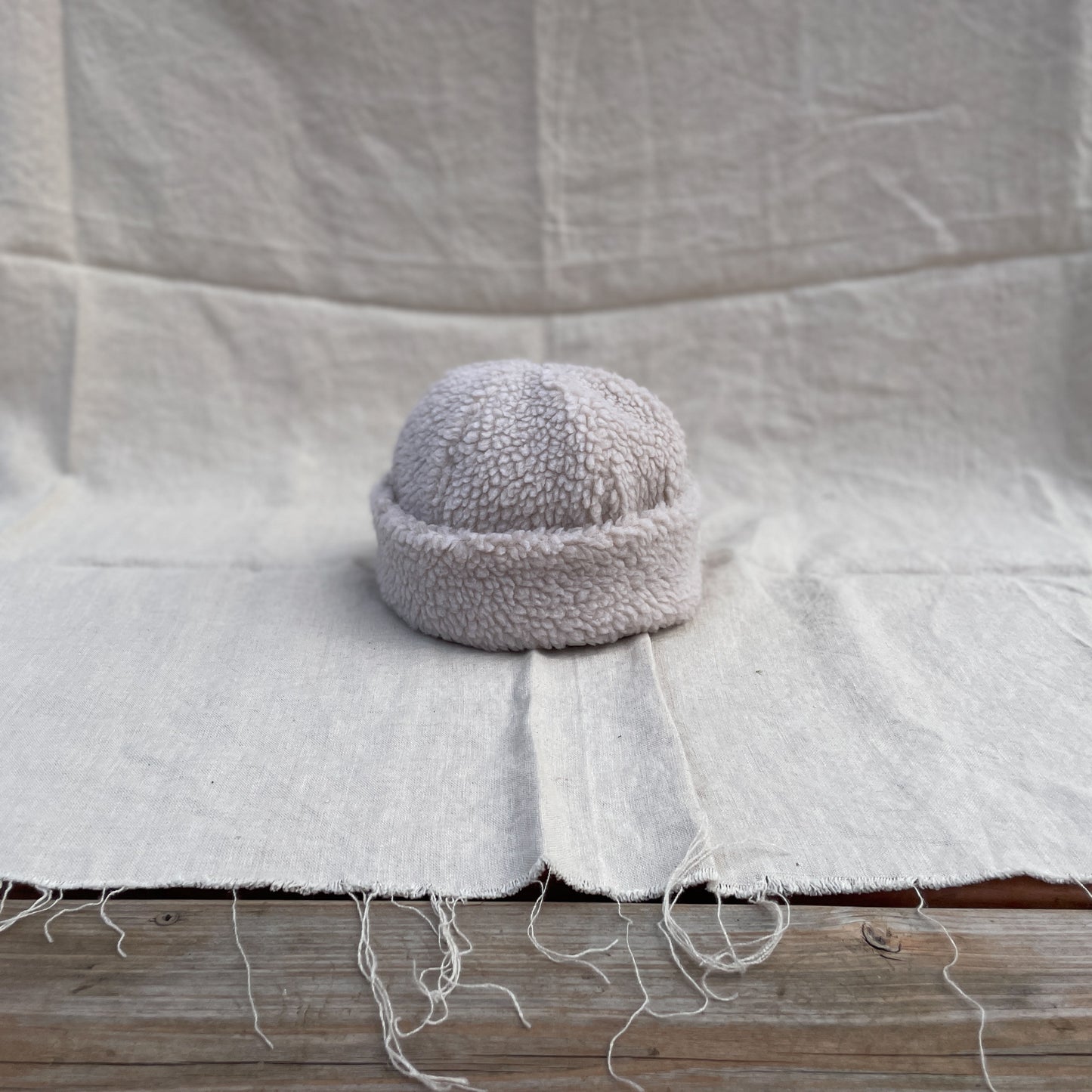 Sherpa Beanie - Ivory