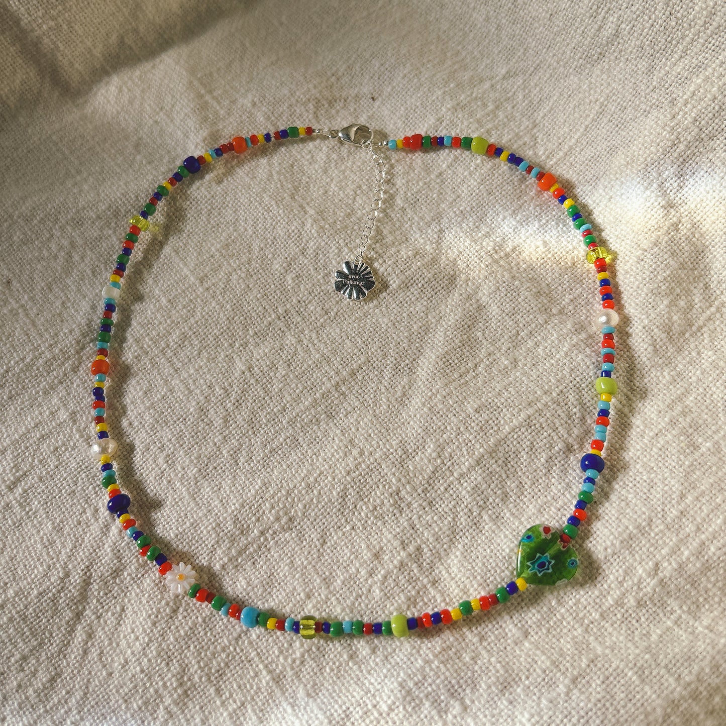 RaInBoWw semi-precious pearl necklace