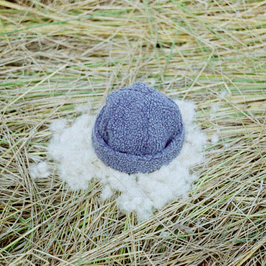 Tuque en Sherpa -  Denim